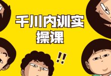 数据哥·千川内训实操课,轻松获取流量,直播带货变现-蜗牛学社