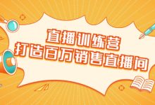 直播训练营:打造百万销售直播间 教会你如何直播带货,抓住直播大风口-蜗牛学社