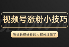 如何让视频号快速涨粉10000,还不影响权重(视频号快速涨粉技巧)-蜗牛学社