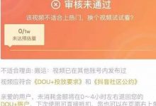 dou+审核不通过什么原因(dou+审核不通过怎么办)-蜗牛学社