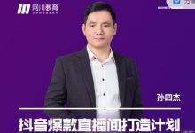 网川教育-抖音爆款直播间打造计划,直播间起爆运营逻辑-蜗牛学社
