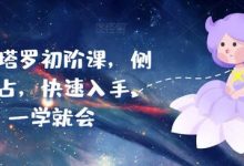实占塔罗初阶课,侧重实占,快速入手,一学就会-蜗牛学社