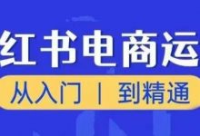 小红书电商运营课,从入门到精通,带你抓住又一个赚钱风口-蜗牛学社