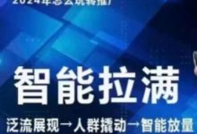 七层老徐·2024引力魔方人群智能拉满+无界推广高阶,自创全店动销玩法(更新6月)-蜗牛学社