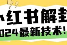 2024最新小红书账号封禁解封方法,无限释放手机号-蜗牛学社