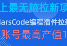 豆包MarsCode编程插件拉新玩法，史上最无脑的拉新项目，单账号最高产值1w-蜗牛学社