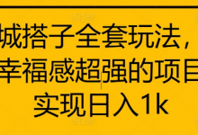 同城搭子全套玩法,一个幸福感超强的项目,实现日入1k-蜗牛学社