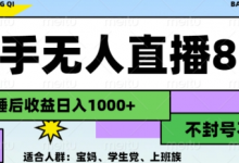 2024最新快手无人直播8.0,无封号不跳版权,可矩阵-蜗牛学社