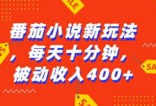 番茄小说新玩法，利用现有AI工具无脑操作，每天十分钟被动收益4张-蜗牛学社