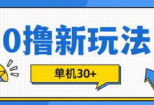 0撸项目新玩法，可批量操作，单机30+，有手机就行-蜗牛学社