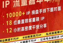 群响IP流量嘉年华，​现场视频+IP江湖2024典藏版PPT-蜗牛学社