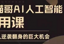 AI人工智能实用课,实在实用实战,普通人逆袭翻身的巨大机会-蜗牛学社