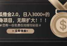 搜狐撸金2.0,无脑挂机日入3000+,可无限扩大的翻身项目-蜗牛学社