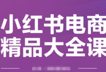 小红书电商精品大全课,快速掌握小红书运营技巧,实现精准引流与爆单目标,轻松玩转小红书电商-蜗牛学社