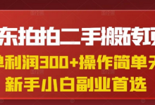 京东拍拍二手搬砖项目,一单纯利润3张,操作简单,小白兼职副业首选-蜗牛学社