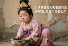 AI唐朝胖美人夫妻搞笑涨粉实操，五分钟教会你-蜗牛学社