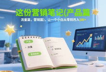 这份营销笔记(产品篇，流量篇，营销篇)，让一个小白从零到月入1W+-蜗牛学社